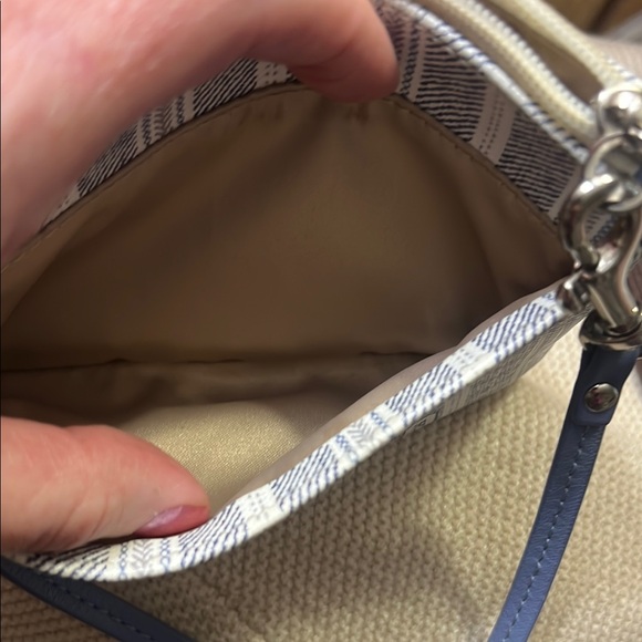 Coach Blue and White Wristlet - Picture 6 of 9